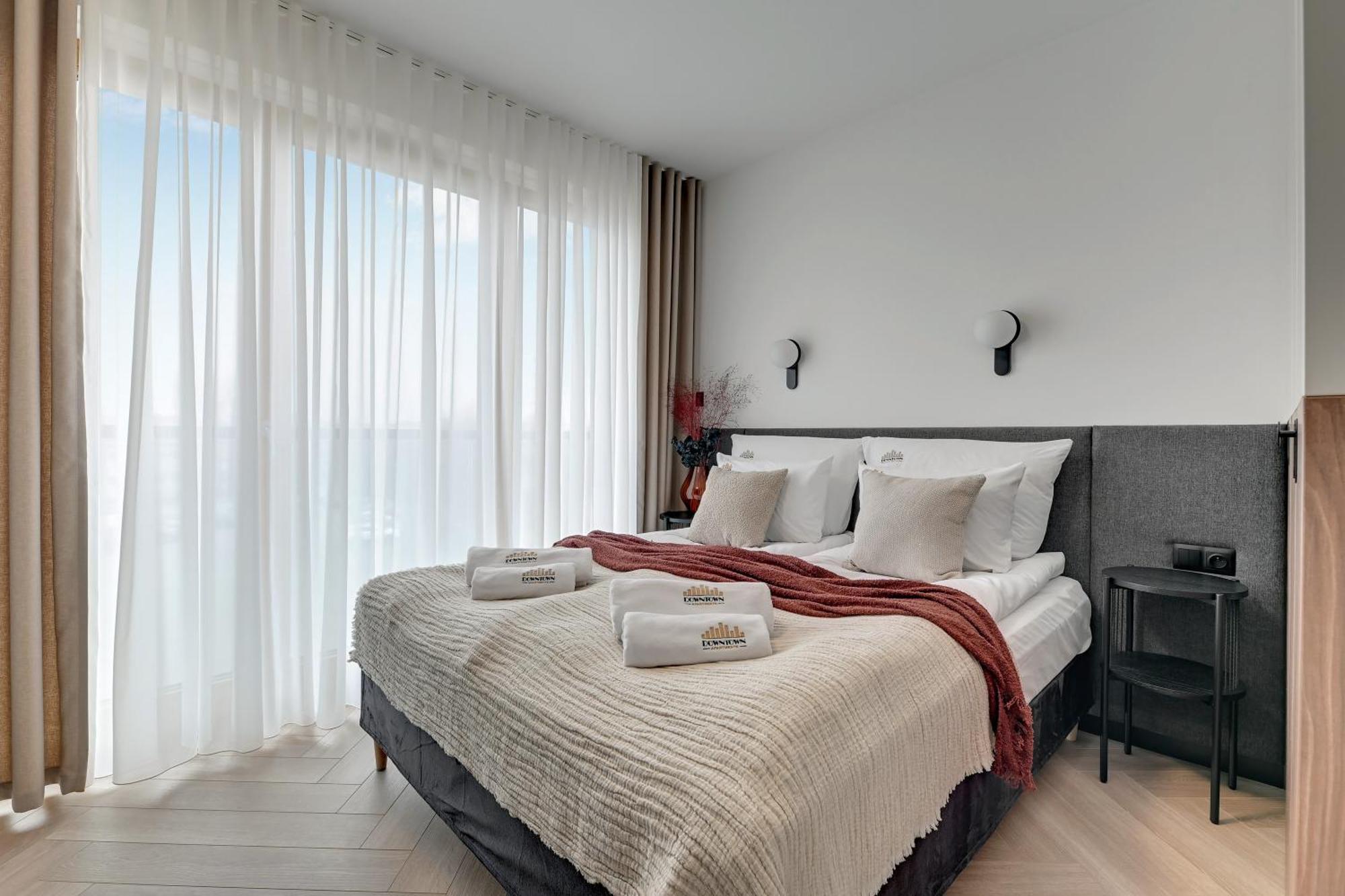 Nadmotlawie Riverside - Gym & Free Parking By Downtown Apartments กดัญสก์ ห้อง รูปภาพ